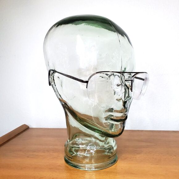 Other - Zyloware Rye Mens Oversized Aviators 59/18 Silver Square Eyeglasses Optical Eyes